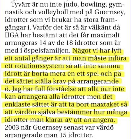Brot úr greinini hjá Peter Enberg